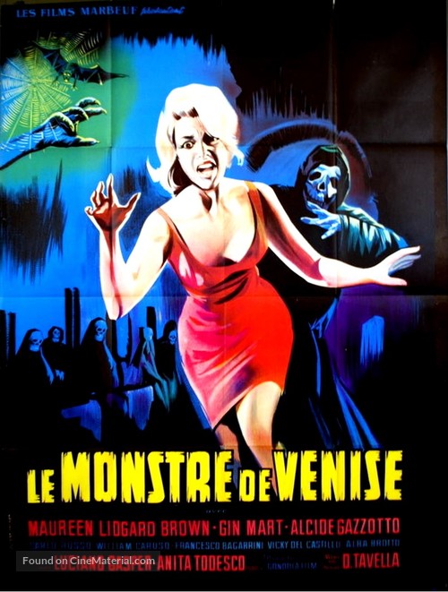 Mostro di Venezia, Il - French Movie Poster