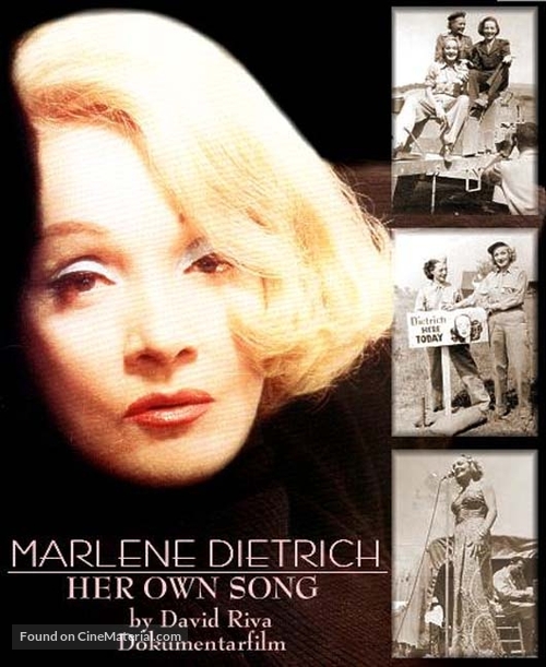 Marlene Dietrich: Her Own Song - Movie Poster