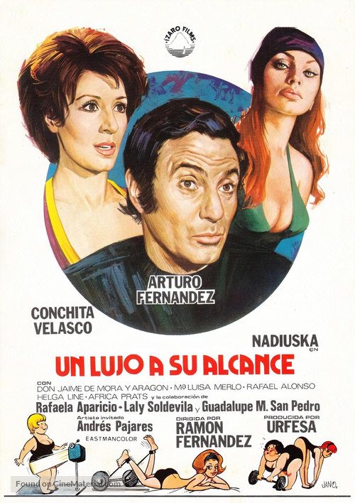 Un lujo a su alcance - Spanish Movie Poster