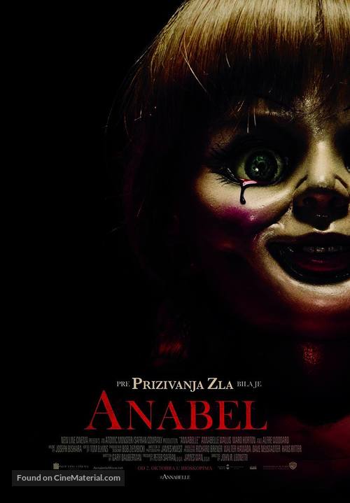 Annabelle - Serbian Movie Poster