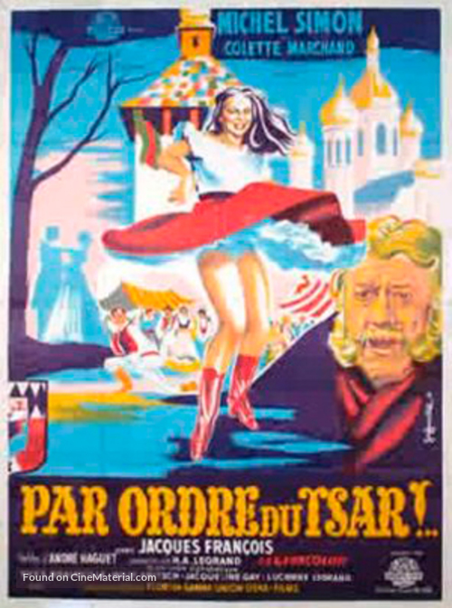 Par ordre du tsar - French Movie Poster