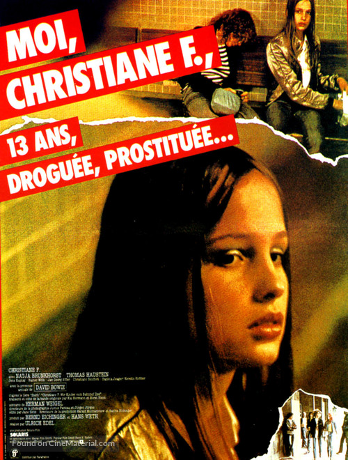 Christiane F. - Wir Kinder vom Bahnhof Zoo - French Movie Poster