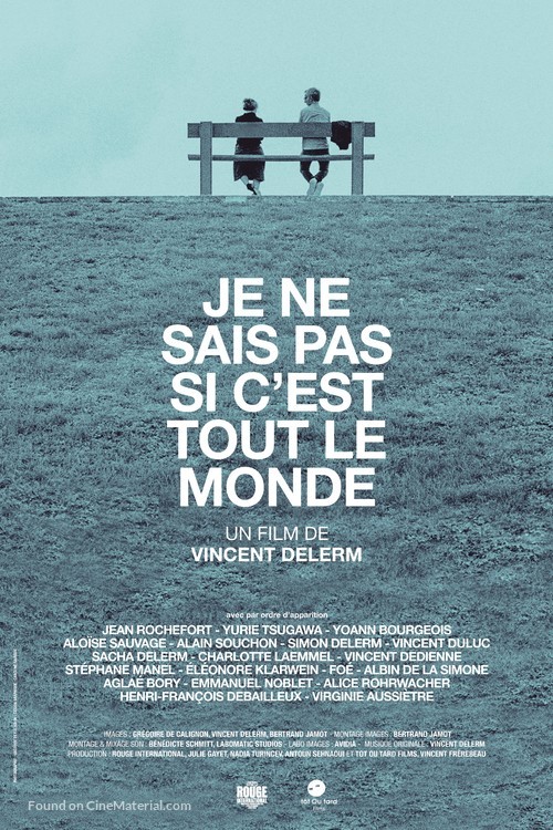 Je ne sais pas si c&#039;est tout le monde - French Movie Poster