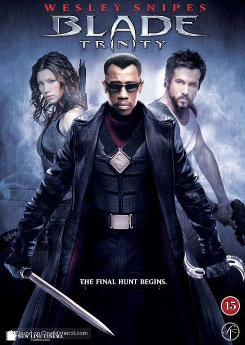 Blade: Trinity - Danish DVD movie cover