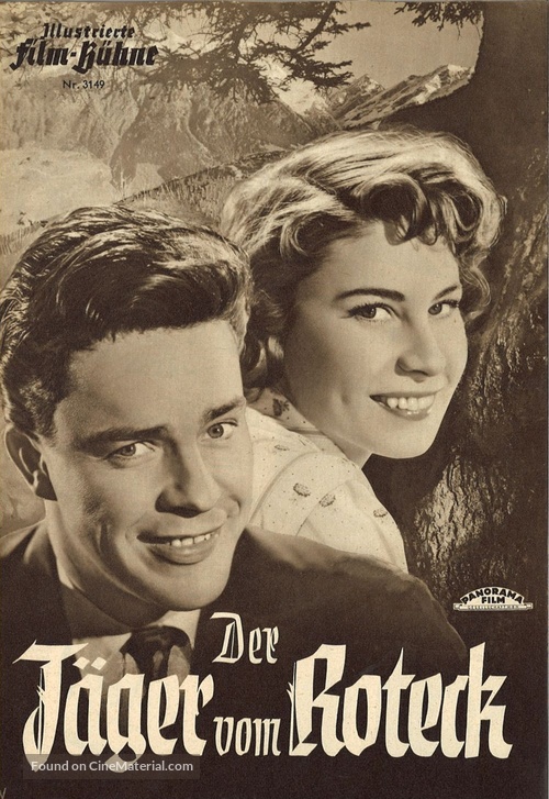 Der J&auml;ger vom Roteck - German poster