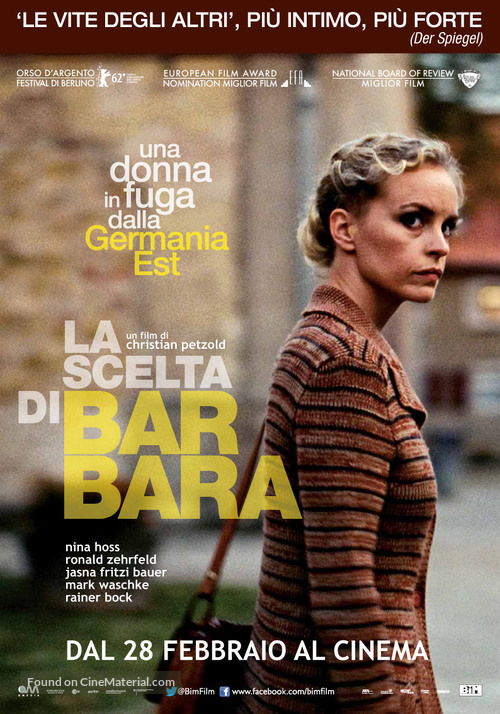 Barbara - Italian Movie Poster