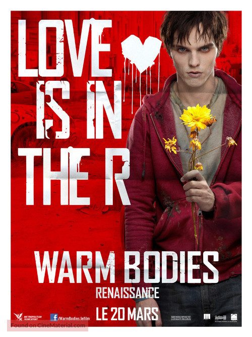 Warm Bodies - French Movie Poster