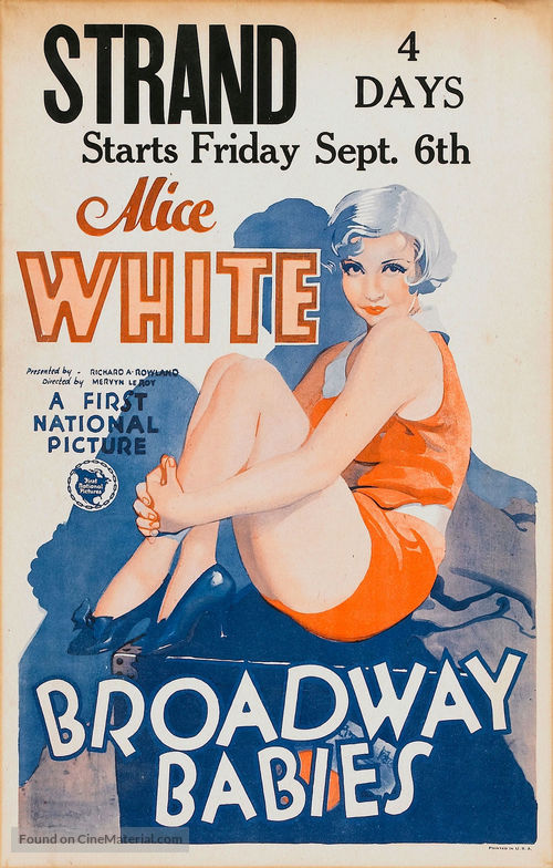 Broadway Babies - Movie Poster