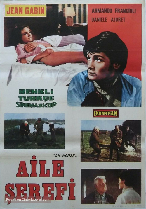 Horse, La - Turkish Movie Poster