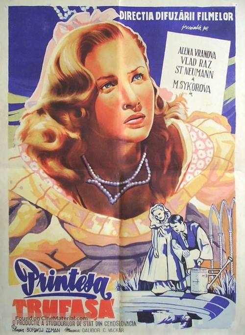Pysn&aacute; princezna - Romanian Movie Poster