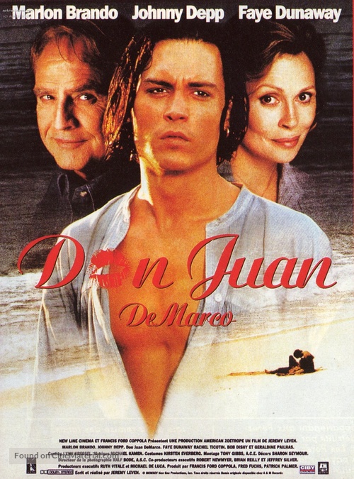 Don Juan DeMarco - French Movie Poster