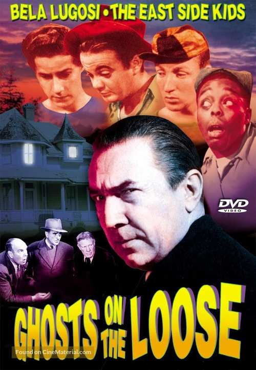 Ghosts on the Loose - DVD movie cover