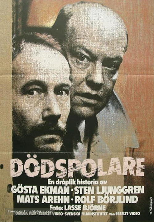 D&ouml;dspolare - Swedish Movie Poster