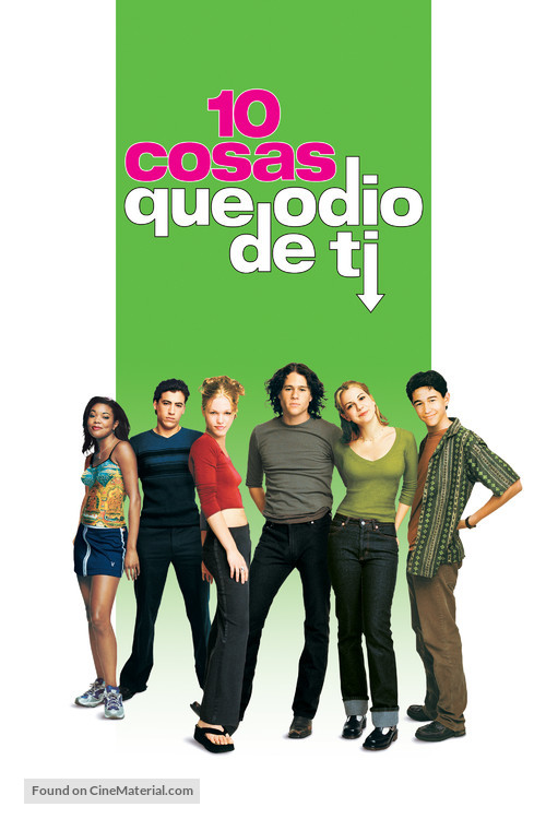 10 Things I Hate About You - Mexican DVD movie cover