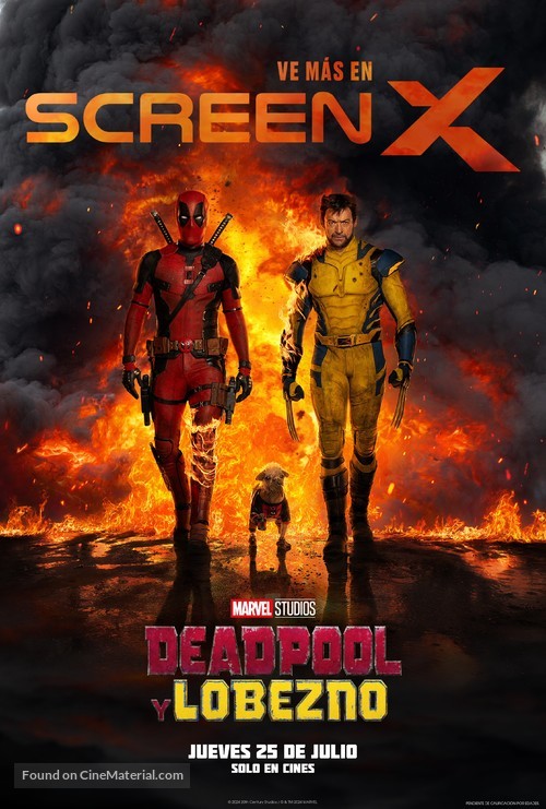 Deadpool &amp; Wolverine - Spanish Movie Poster