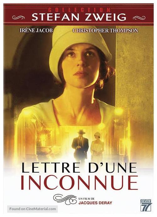 Lettre d&#039;une inconnue - French Movie Cover