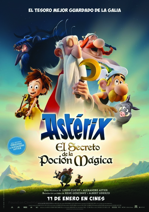 Ast&eacute;rix: Le secret de la potion magique - Spanish Movie Poster