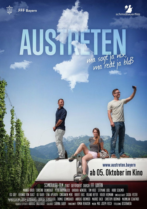 Austreten - German Movie Poster