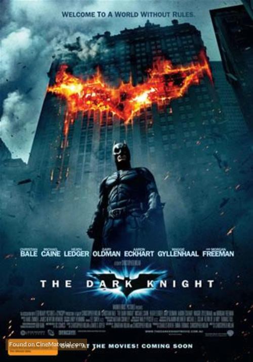The Dark Knight - Australian Movie Poster