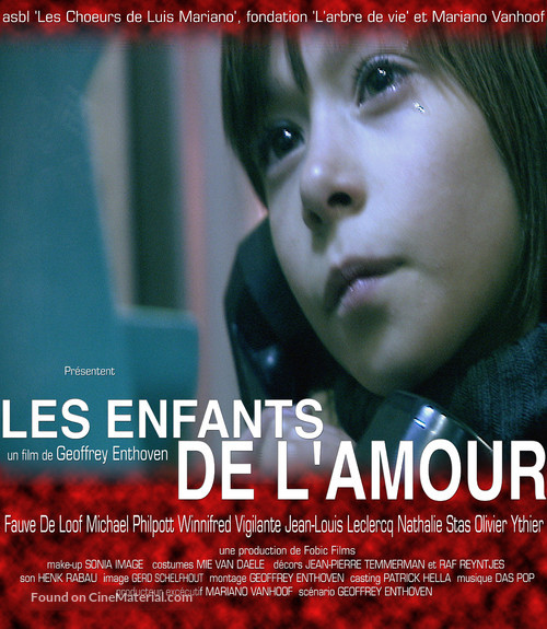Les enfants de l&#039;amour - Belgian Movie Poster