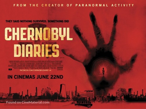 Chernobyl Diaries - British Movie Poster