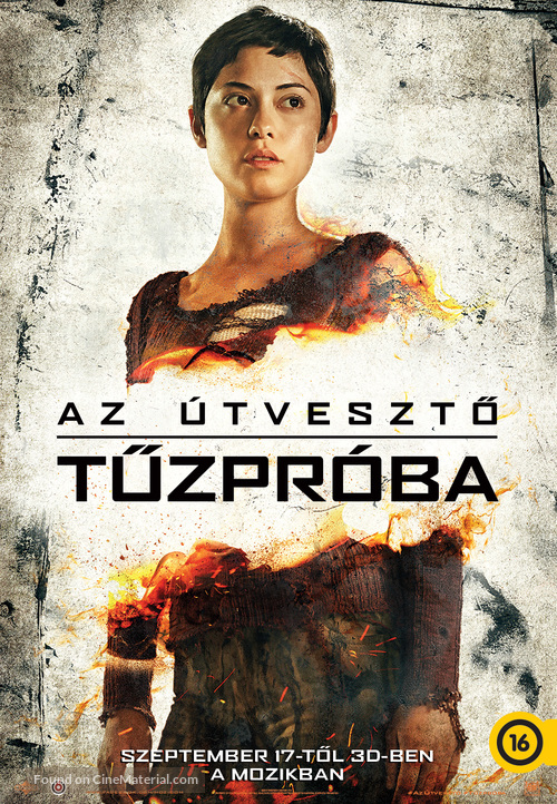 Maze Runner: The Scorch Trials - Hungarian Movie Poster