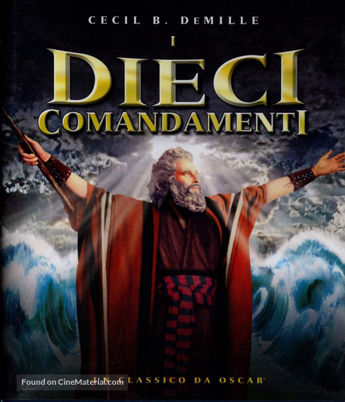 The Ten Commandments - Italian Movie Cover