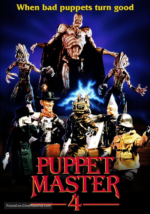 Puppet Master 4 - DVD movie cover