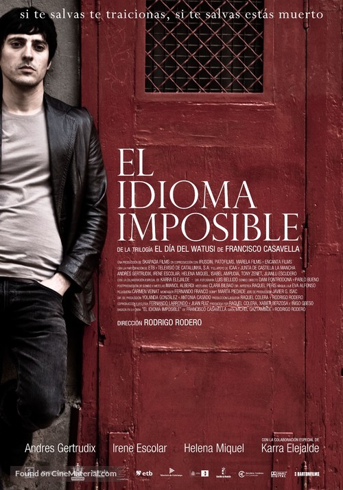 El idioma imposible - Spanish Movie Poster