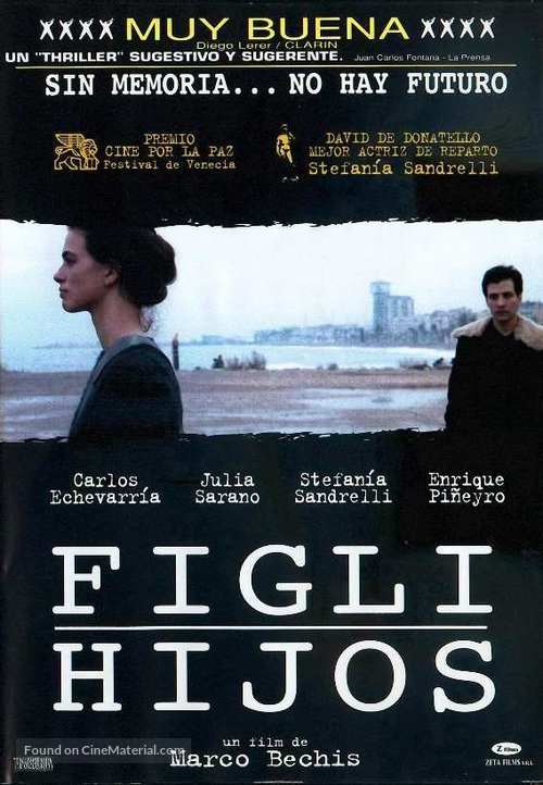 Figli/Hijos - Argentinian DVD movie cover