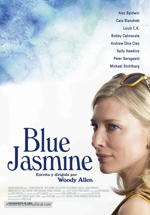 Blue Jasmine - Chilean Movie Poster