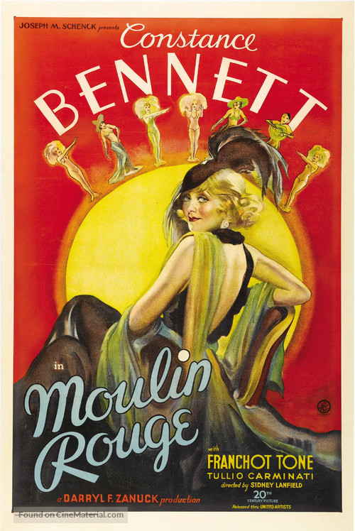 Moulin Rouge - Theatrical movie poster