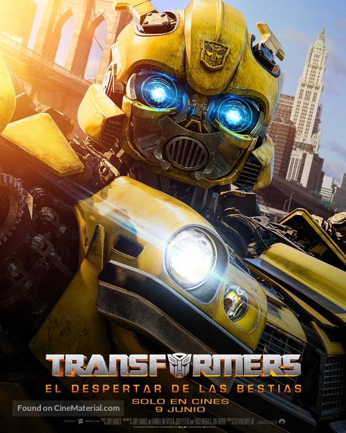 Transformers: Rise of the Beasts - Spanish Movie Poster