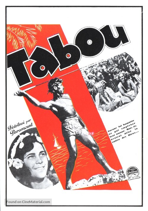 Tabu - French Movie Poster