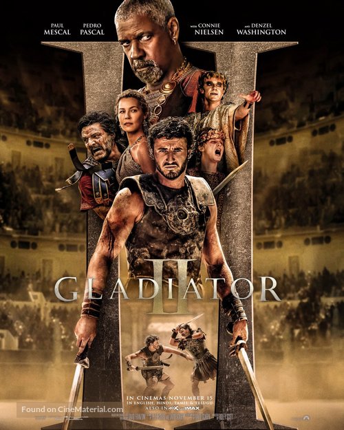 Gladiator II - Indian Movie Poster