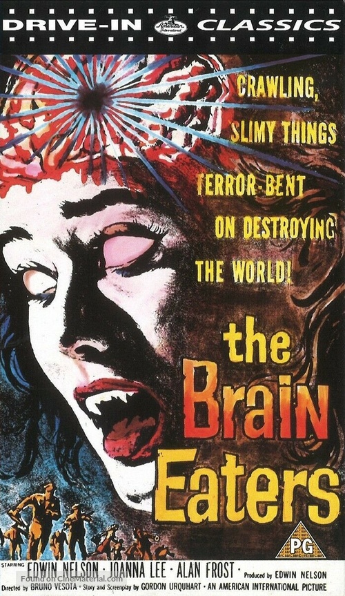 The Brain Eaters - British VHS movie cover