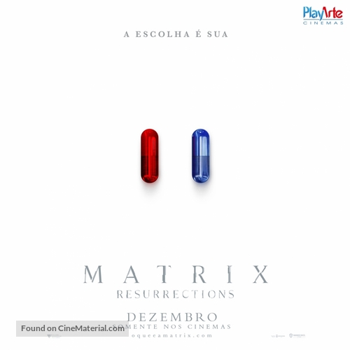 The Matrix Resurrections - Brazilian Movie Poster