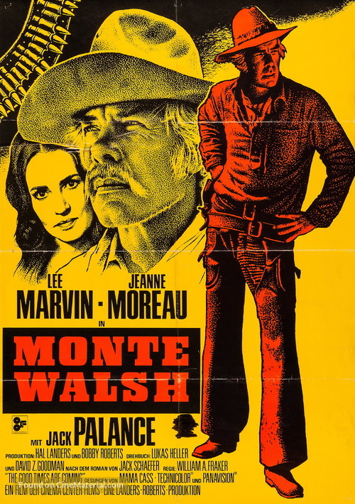 Monte Walsh - German Movie Poster