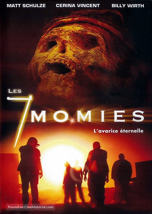 Seven Mummies - French Movie Poster