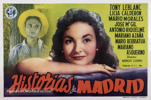 Historias de Madrid - Spanish Movie Poster