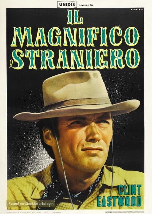 &quot;Rawhide&quot; - Italian Movie Poster