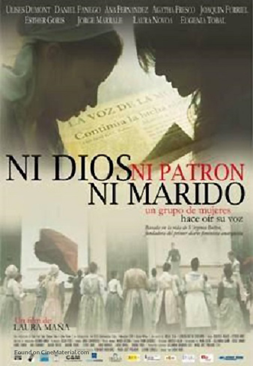 Ni dios, ni patr&oacute;n, ni marido - Argentinian Movie Poster