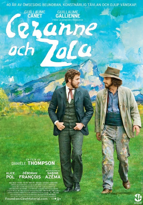 C&eacute;zanne et moi - Swedish Movie Poster