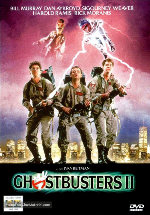 Ghostbusters II - DVD movie cover