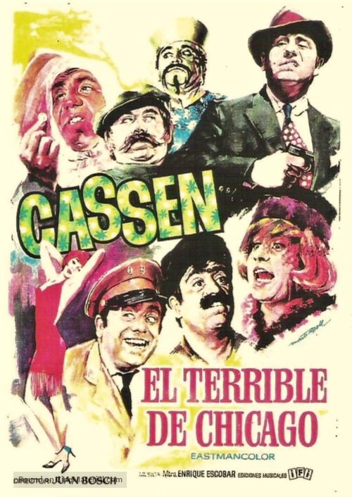 El terrible de Chicago - Spanish Movie Poster