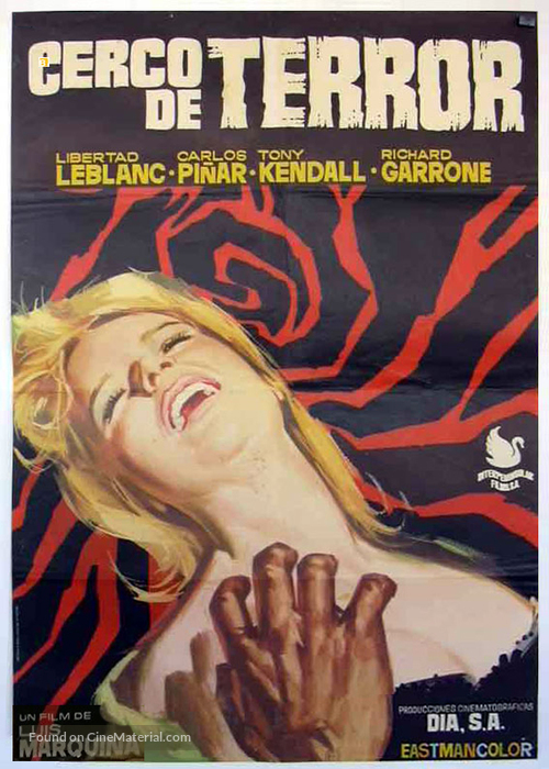 Cerco de terror - Spanish Movie Poster