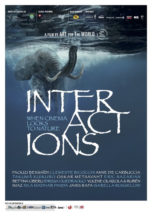 Interactions - When Cinema Looks to Nature - Italian Movie Poster