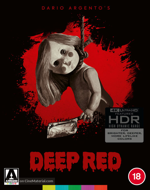 Profondo rosso - British Blu-Ray movie cover
