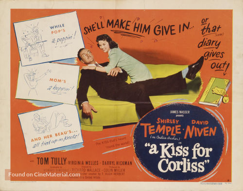 A Kiss for Corliss - Movie Poster