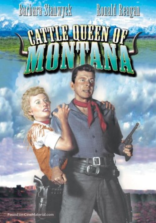 Cattle Queen of Montana - DVD movie cover